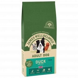 JAMES WELLBELOVED Duck & Rice Kibble Adult Maintenance 15kg - Pet Supplier Store
