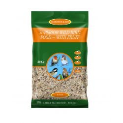 Johnston & Jeff Superior Wild Bird - with Fruit 20kg - Pet Supplier Store
