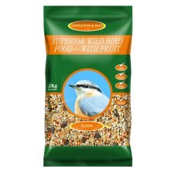 Johnston & Jeff Superior Wild Bird - with Fruit 2kg - Pet Supplier Store