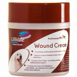 Lillidale Wound Cream - providing soothing, antibacterial support for dogs 100g - Pet Supplier Store