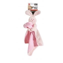 Nibble & Squeak Pupp 'Y' Love Blankie in Pink - Pet Supplier Store