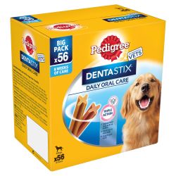Pedigree Dentastix Daily Adult Large Dog Treats 56 Dental Chews - Pet Supplier Store