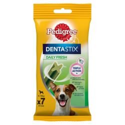Pedigree Dentastix Fresh Daily Adult Small Dog Treats 7 Dental Chews - Pet Supplier Store