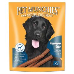 Pet Munchies Venison Stix 90g - Pet Supplier Store
