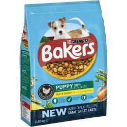 Purina Bakers Complete Puppy Chicken & Vegetables 2.85kg - Pet Supplier Store