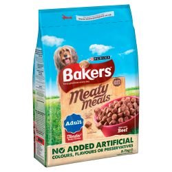 Purina Bakers Meaty Meals Beef 2.7kg - Pet Supplier Store