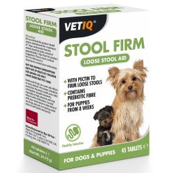 VETIQ Stool Firm Tablets 45 tablets - Pet Supplier Store