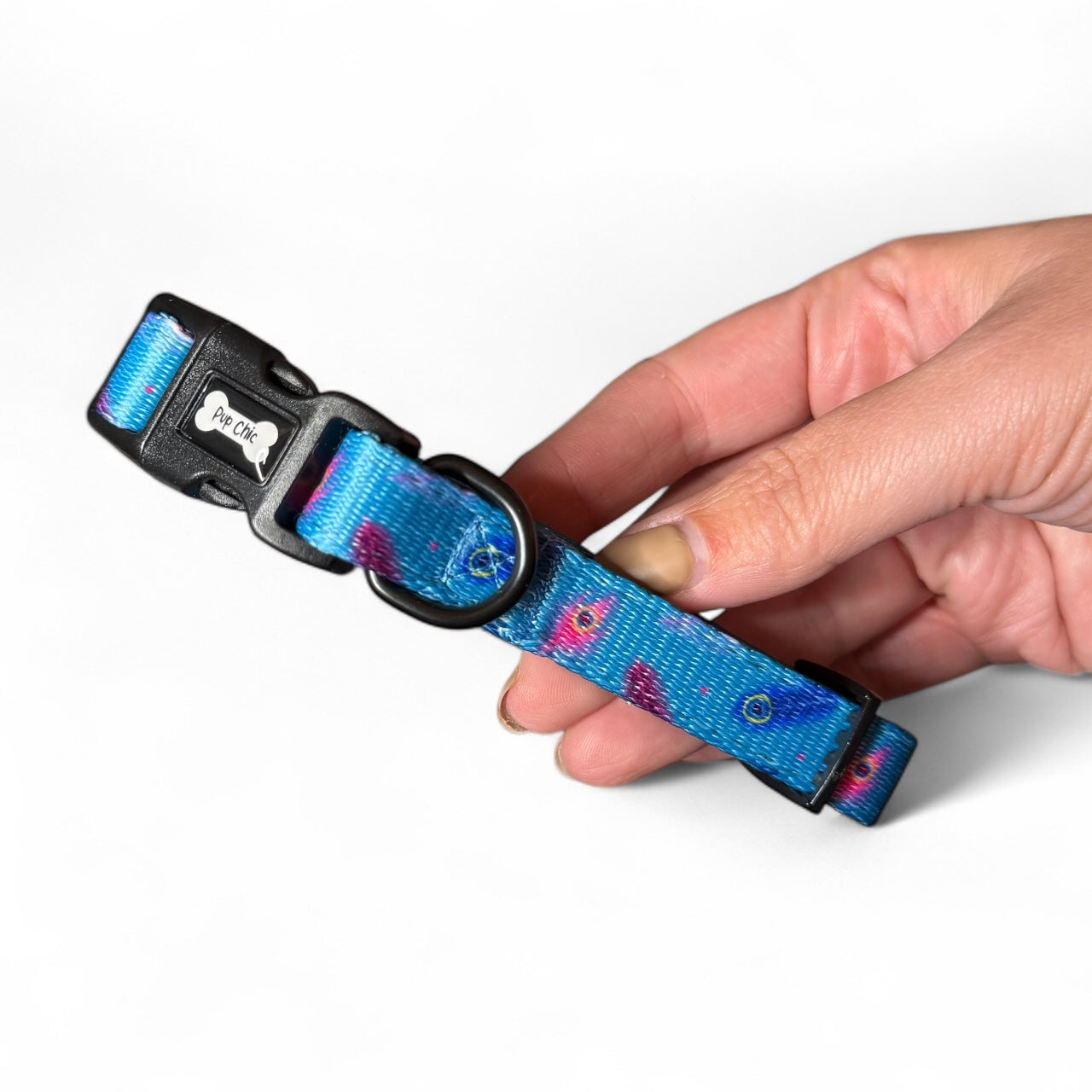 Power Peacock Adjustable & Tactical Dog Collars (XS–XL) – Bold Style for Every Size