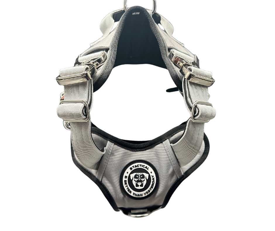 The No Pull Ultimate BTactical Harness | Misty Grey