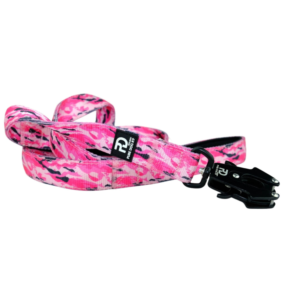 150cm Sport Lead Pink Camo - Pet Supplier Store