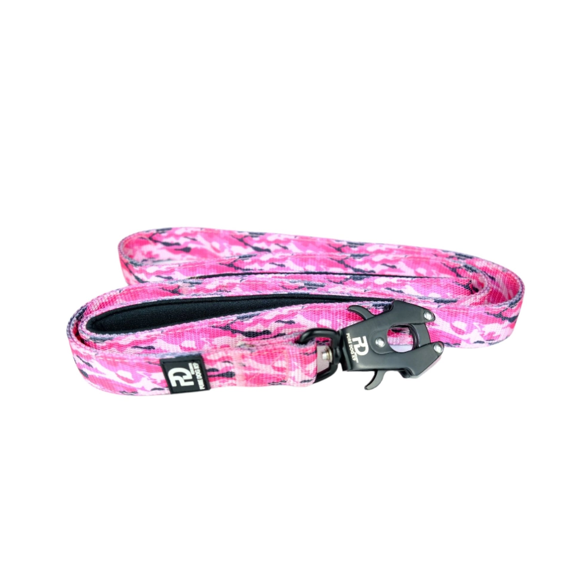 150cm Sport Lead Pink Camo - Pet Supplier Store