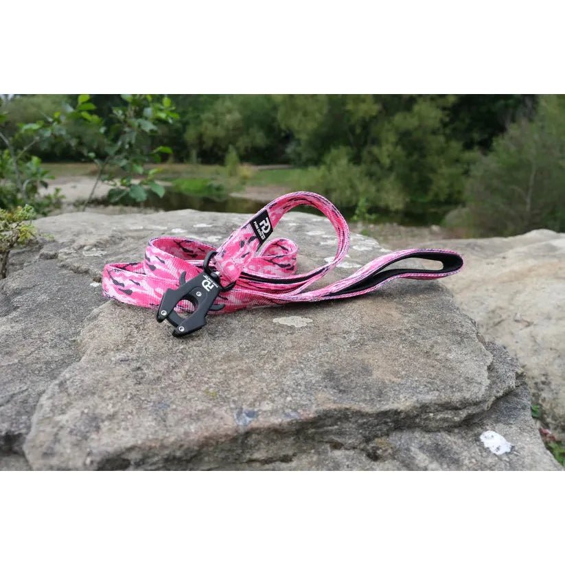 150cm Sport Lead Pink Camo - Pet Supplier Store