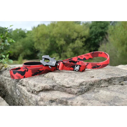 150cm Sport Lead Red Camo - Pet Supplier Store