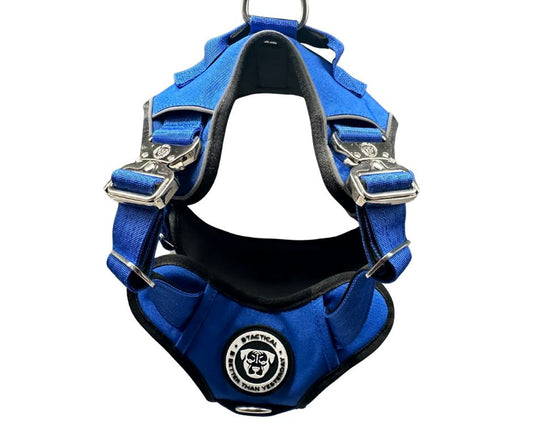 The No Pull Ultimate BTactical Harness | Royal Blue