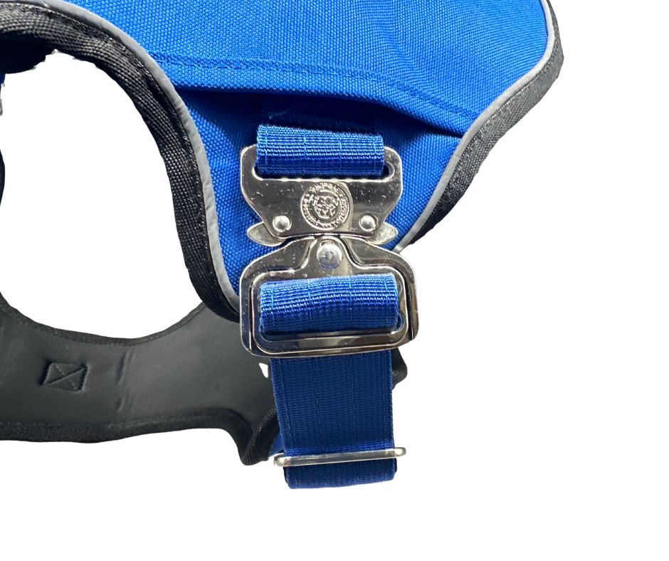 The No Pull Ultimate BTactical Harness | Royal Blue