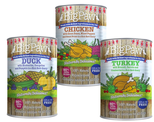 Little Big Paw Adult Dog Food Tin 390g