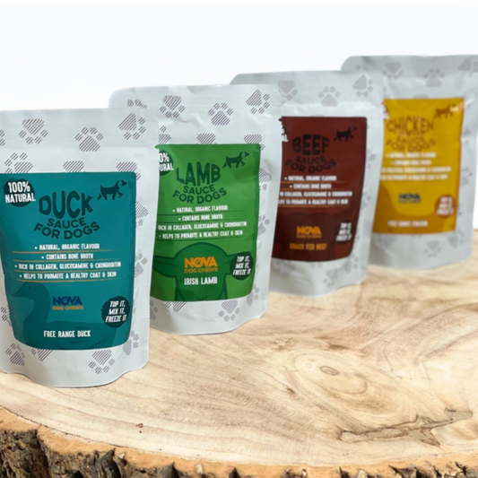Nova Ready Made Sauce Sachets for Dogs 100ml
