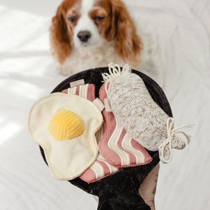Breakfast Set enrichment dog toy