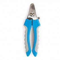 Ancol Ergo Nail Clippers – Small & Large Sizes Tempered Steel Blades | Indent Nail Guide | Safety Mechanism