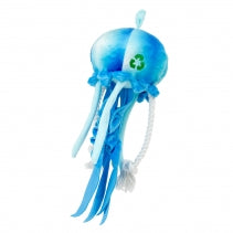 Ancol Made From Jelly Fish Dog Toy Eco-Friendly Plush Toy | 100% Recycled | Soft & Squeaky