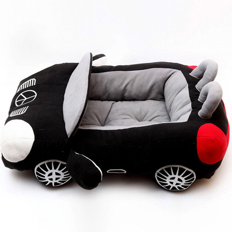 Car compartment seat pet bed