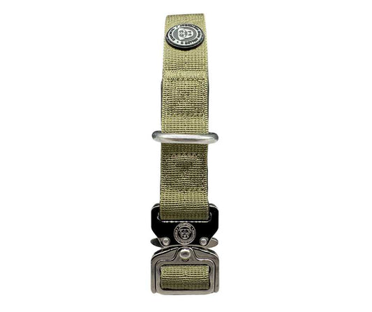 2.5cm Nylon BTactical™ Collar | Khaki Green - Pet Supplier Store