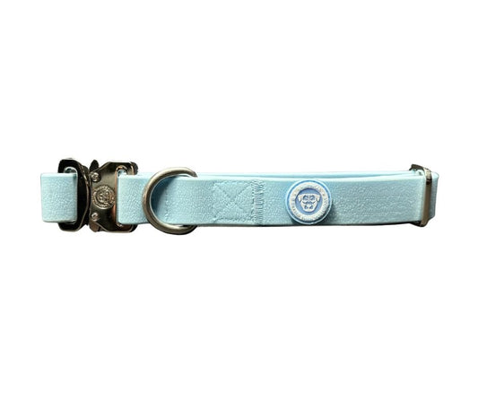 2.5cm PVC BTactical™ Collar | Pastel Blue - Pet Supplier Store