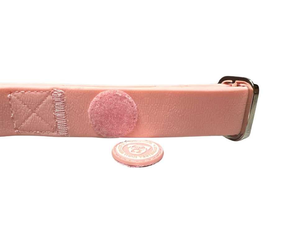 2.5cm PVC BTactical™ Collar | Pastel Pink - Pet Supplier Store
