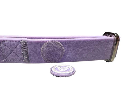 2.5cm PVC BTactical™ Collar | Pastel Purple - Pet Supplier Store