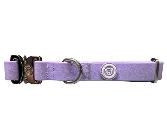 2.5cm PVC BTactical™ Collar | Pastel Purple - Pet Supplier Store