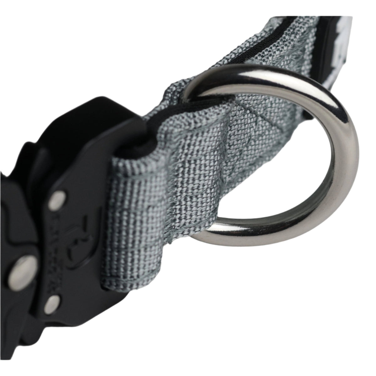 2.5cm Tactical Collar Grey - Pet Supplier Store