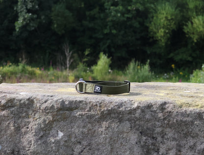 2.5cm Tactical Collar Khaki - Pet Supplier Store