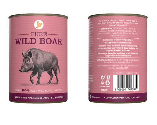 Jr Pure Dog Food Topper/Mixer Cans 80g - 400g