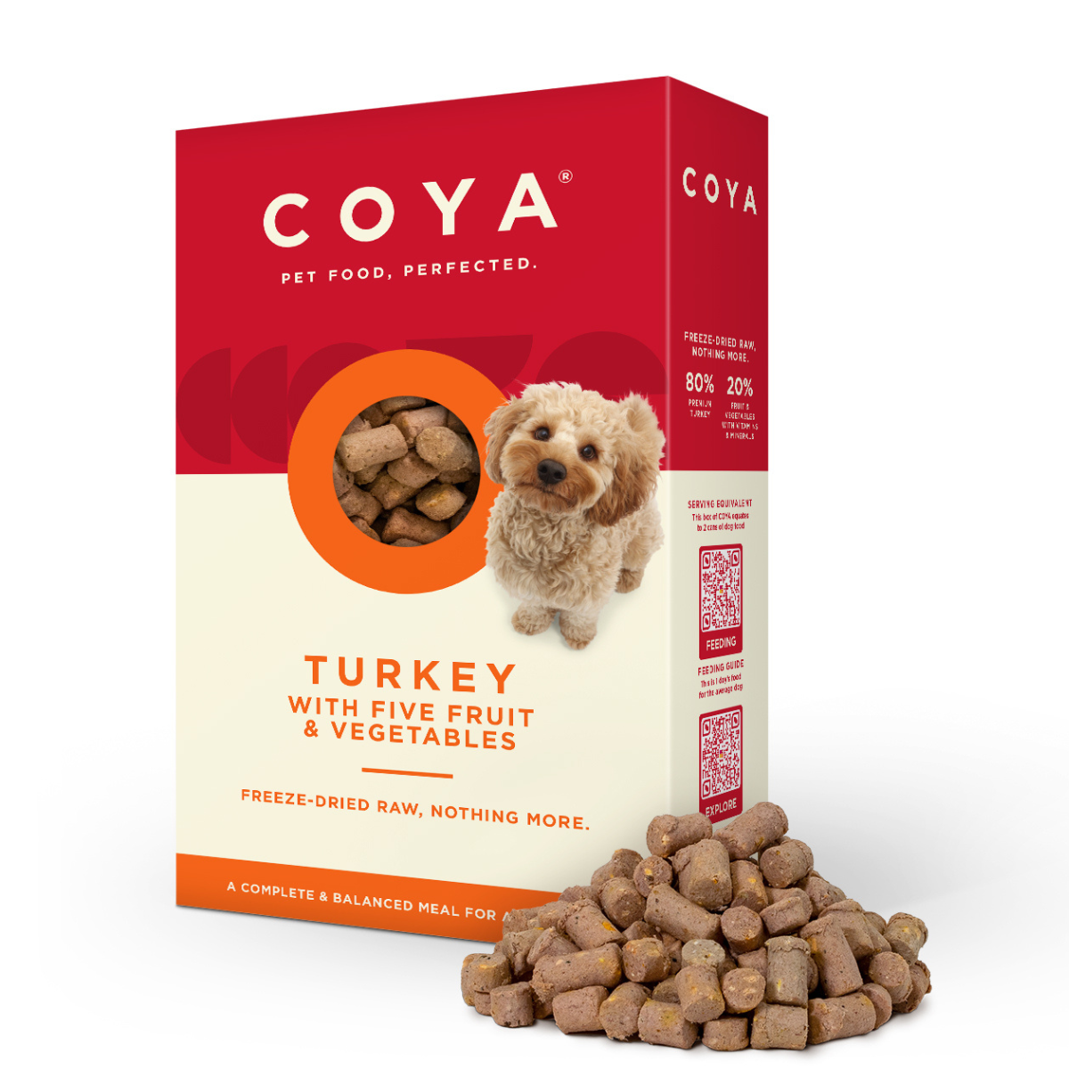 COYA Complete Raw Dog Food 150g – Hypoallergenic, Grain-Free & High-Protein
