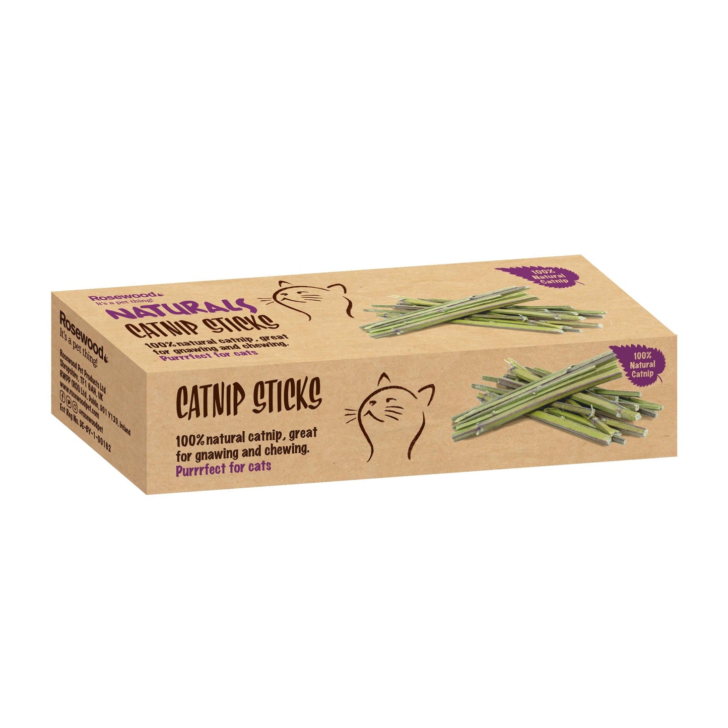 Naturals for Cat – 100% Natural Catnip Sticks