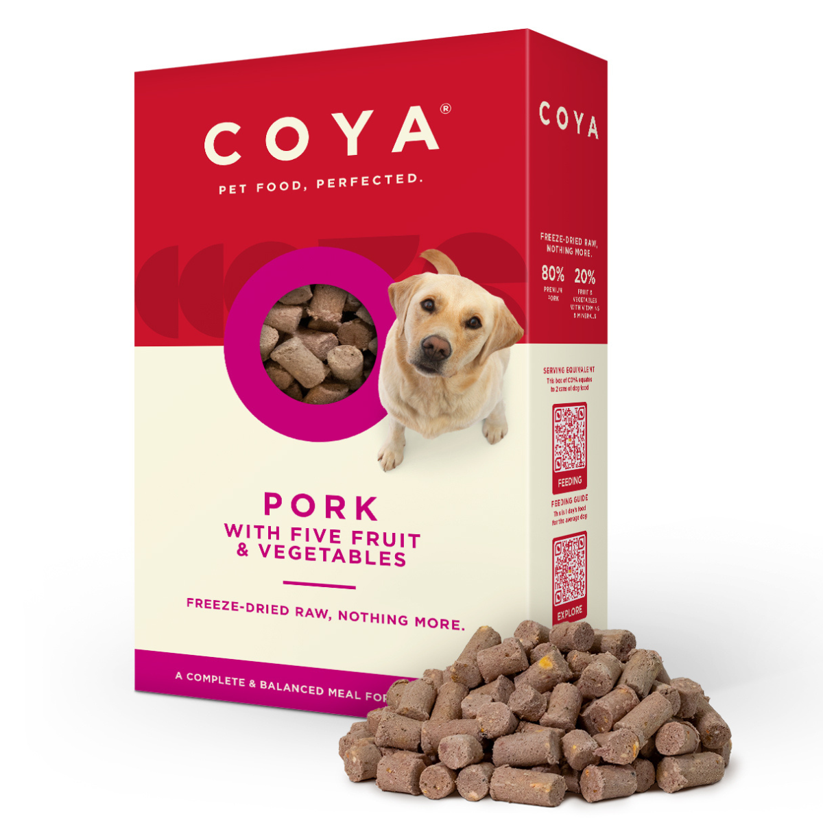 COYA Complete Raw Dog Food 150g – Hypoallergenic, Grain-Free & High-Protein