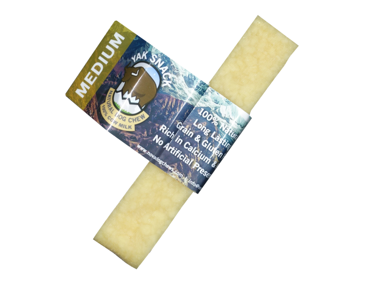 Yak Snack Natural Himalayan Cheese Dog Chew – Various Sizes
