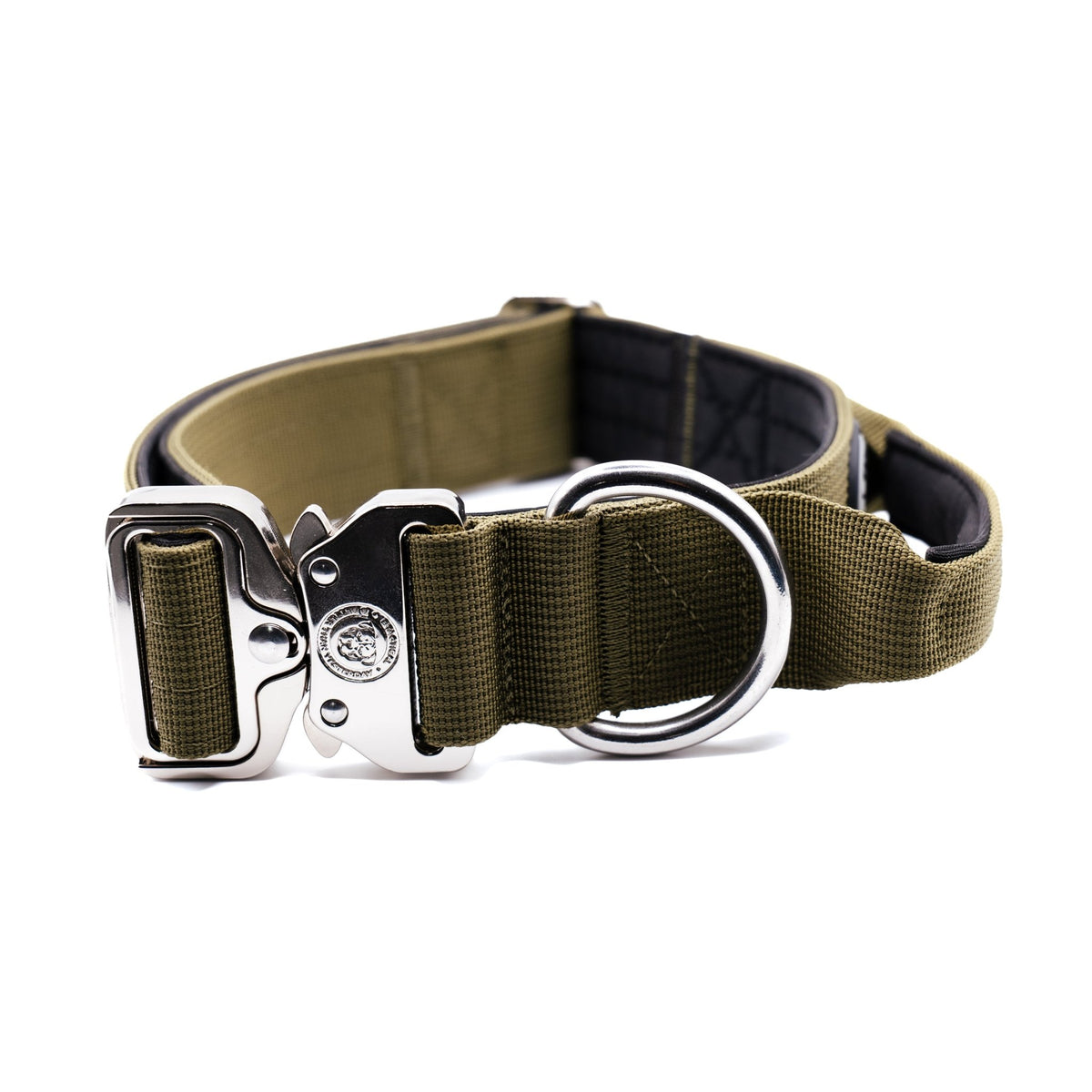 4cm Nylon BTactical™ Collar | Khaki Green - Pet Supplier Store