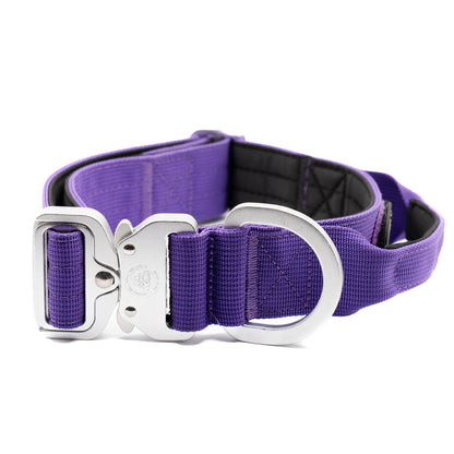 4cm Nylon BTactical™ Collar | Lavender Purple - Pet Supplier Store
