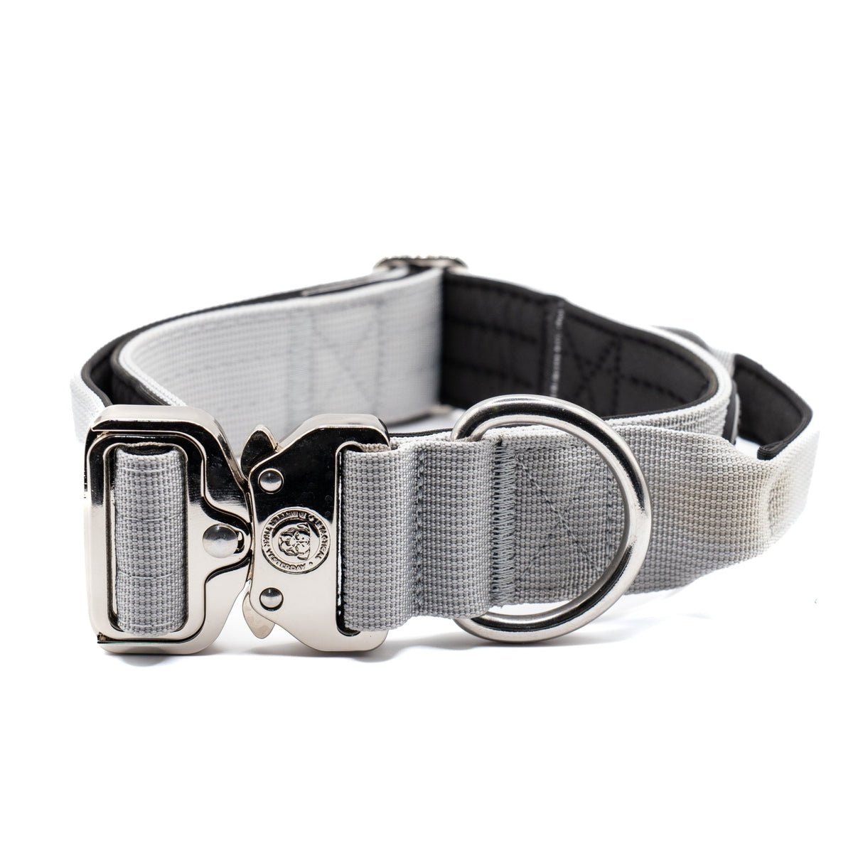 4cm Nylon BTactical™ Collar | Misty Grey - Pet Supplier Store