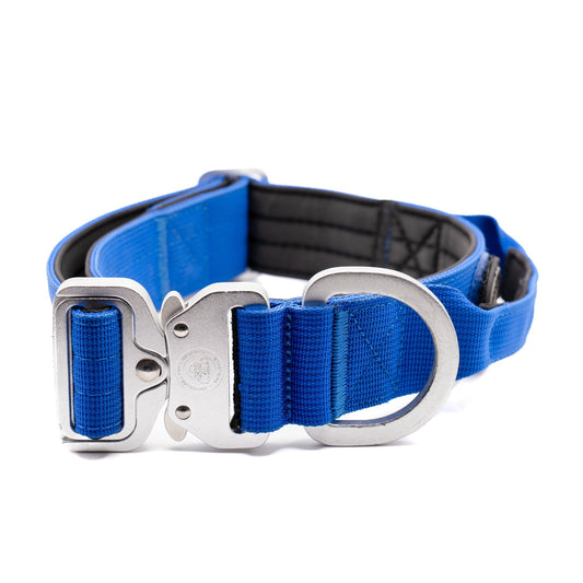 4cm Nylon BTactical™ Collar | Royal Blue - NEW - Pet Supplier Store