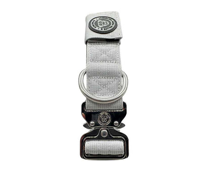 4cm Nylon BTactical™ Tracker Collar | Misty Grey - Pet Supplier Store