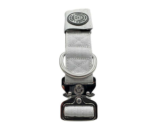 4cm Nylon BTactical™ Tracker Collar | Misty Grey - Pet Supplier Store