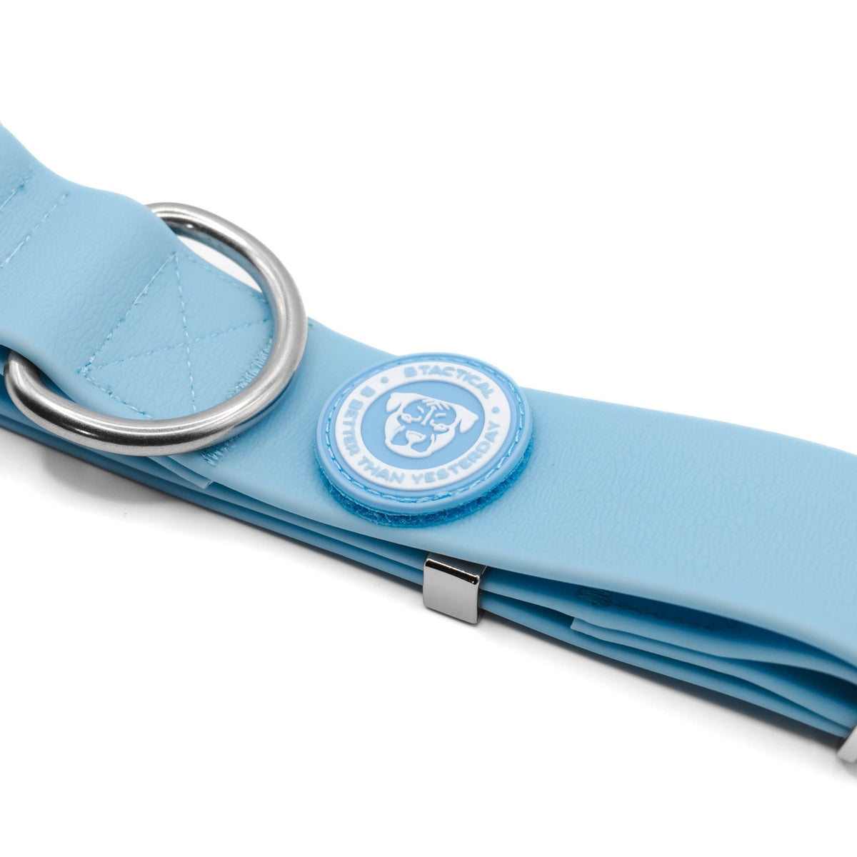 4cm PVC BTactical™ Collar | Pastel Blue - Pet Supplier Store
