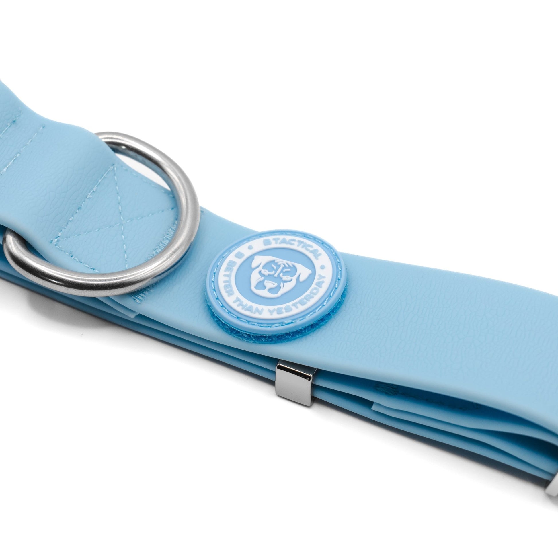 4cm PVC BTactical™ Collar | Pastel Blue - Pet Supplier Store