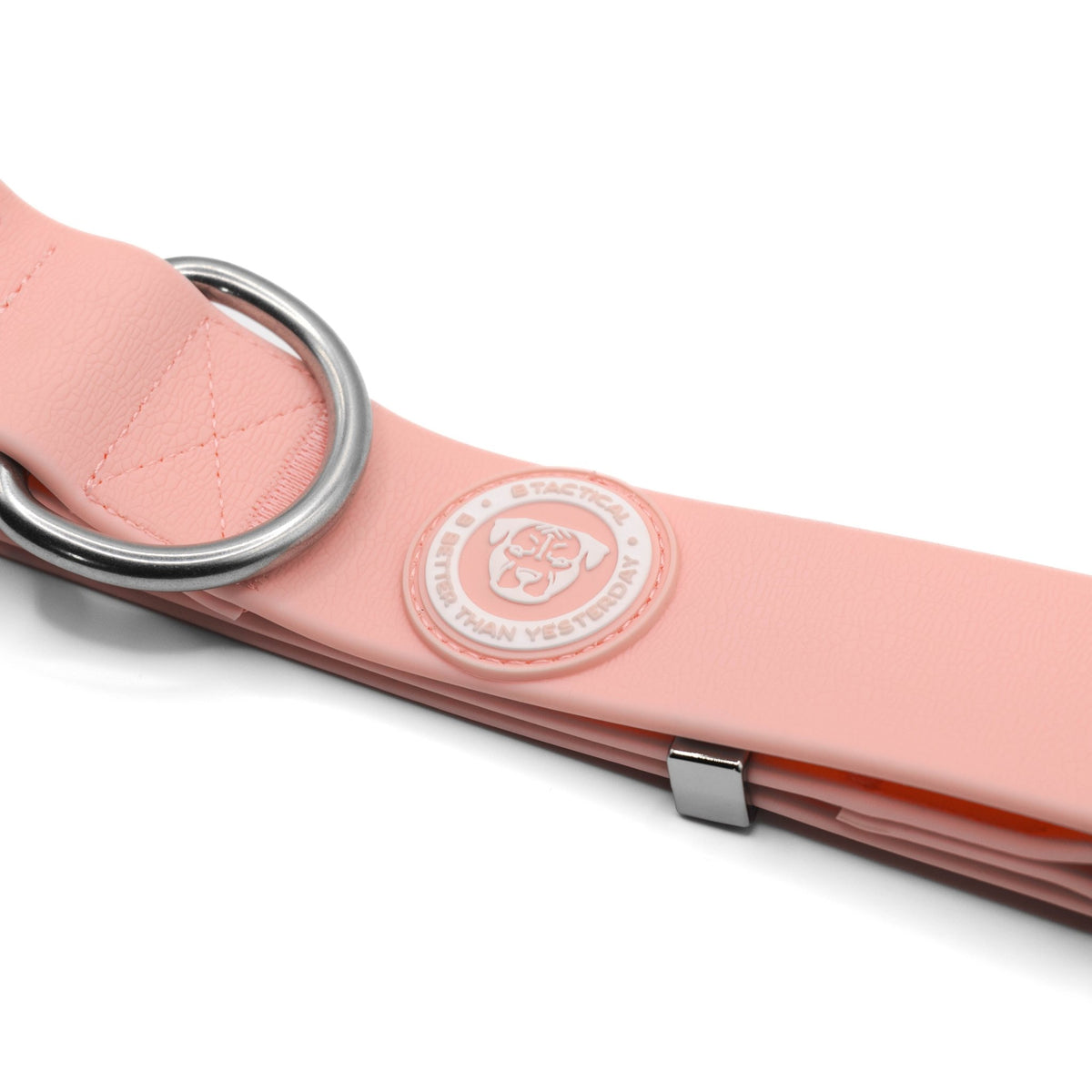 4cm PVC BTactical™ Collar | Pastel Pink - Pet Supplier Store