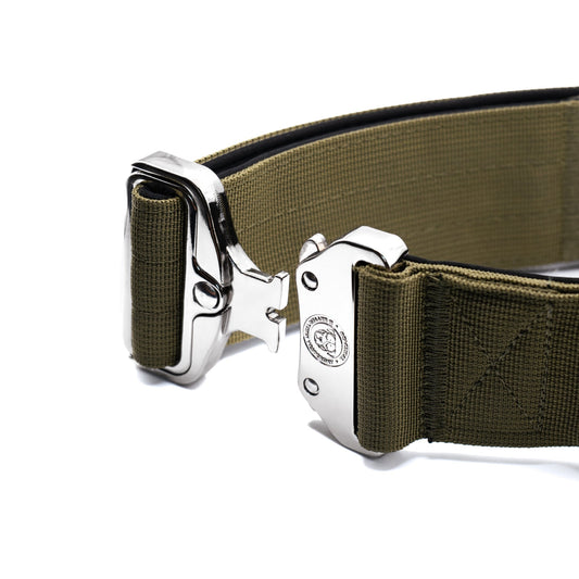 5cm Nylon BTactical™ Collar | Khaki Green - Pet Supplier Store