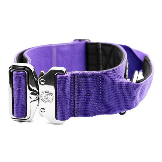 5cm Nylon BTactical™ Collar | Lavender Purple - Pet Supplier Store
