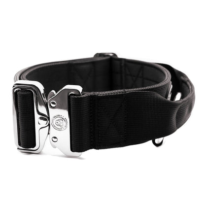 5cm Nylon BTactical™ Collar | Midnight Black - Pet Supplier Store