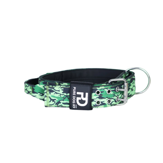 5cm Sport Collar Green Camo - Pet Supplier Store